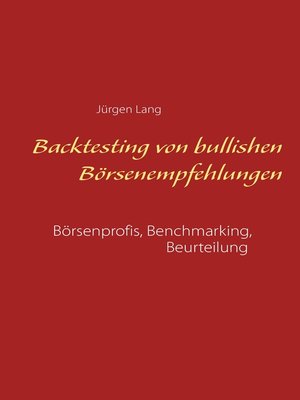 cover image of Backtesting von bullishen Börsenempfehlungen